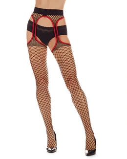 Sexy Fishnet Suspender Tights