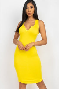 Be-Fitted Tank Midi Dress